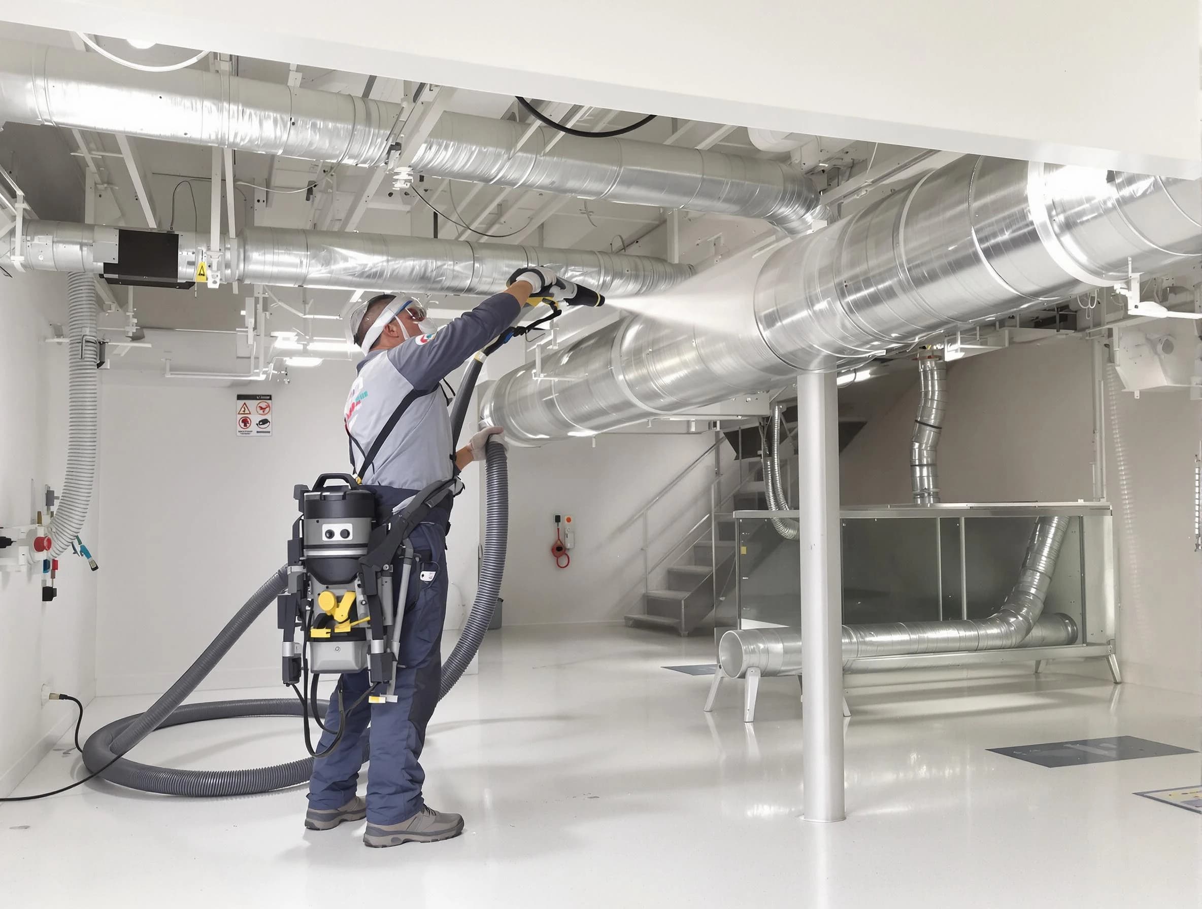 Professional central duct cleaning by Newnan Air Duct Cleaning in Newnan