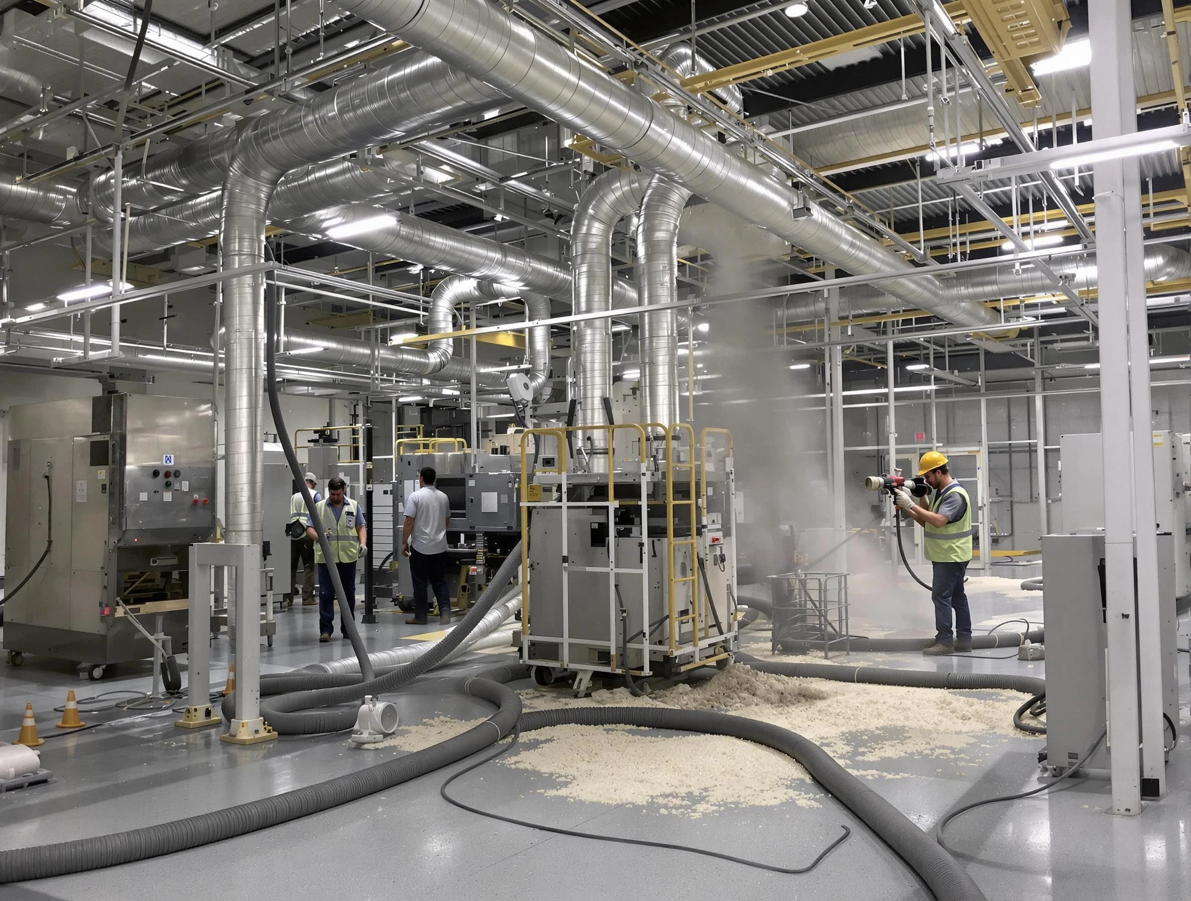 Heavy-duty industrial duct cleaning by Newnan Air Duct Cleaning in Newnan