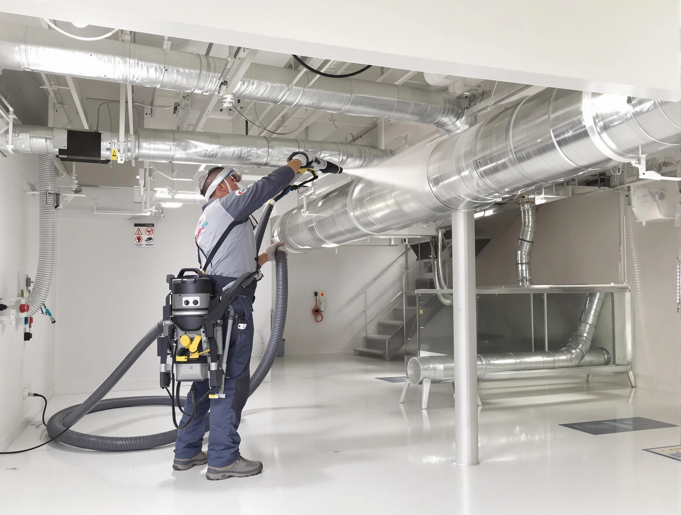 Professional central duct cleaning by Newnan Air Duct Cleaning in Newnan