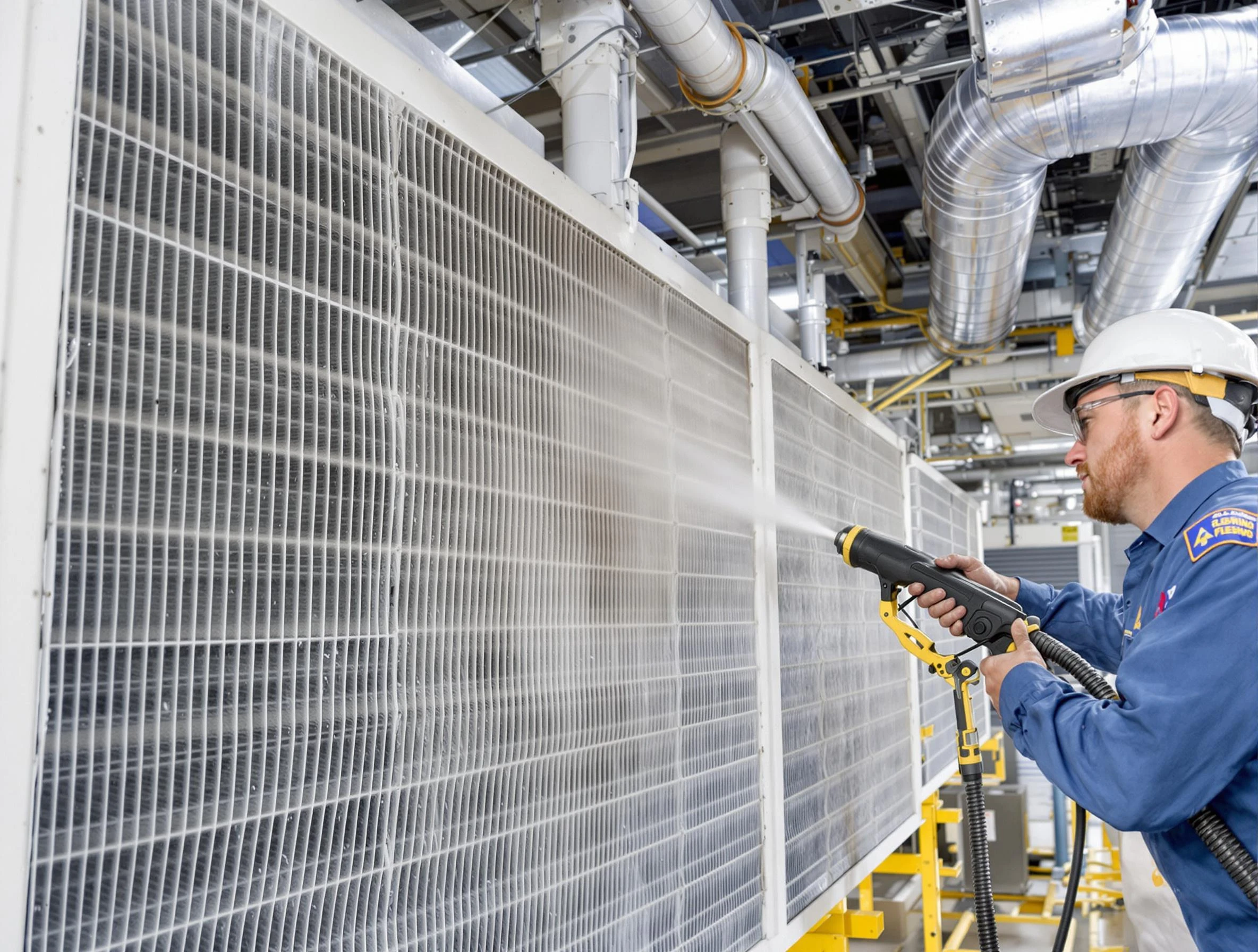 Professional commercial coil cleaning by Newnan Air Duct Cleaning in Newnan