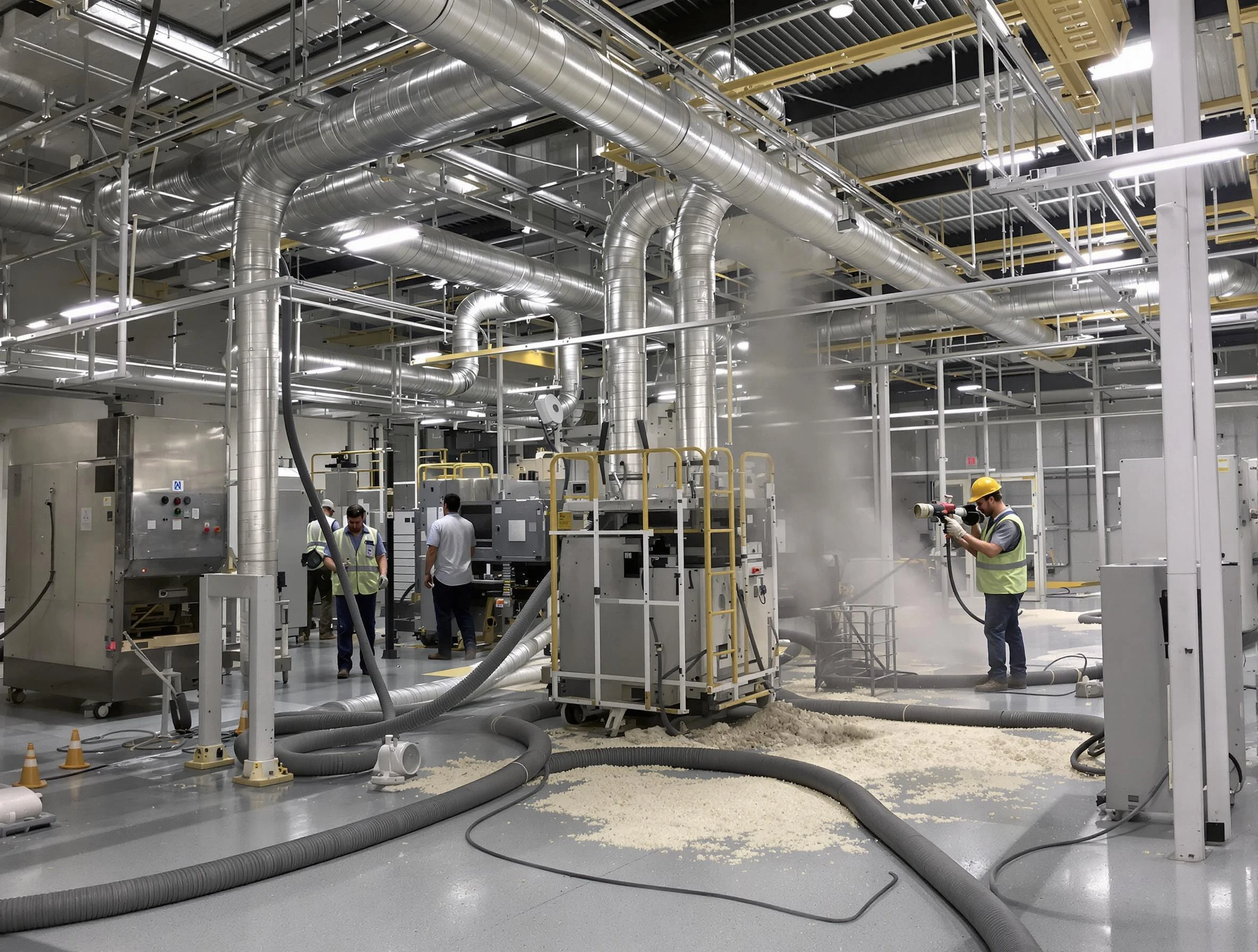 Heavy-duty industrial duct cleaning by Newnan Air Duct Cleaning in Newnan